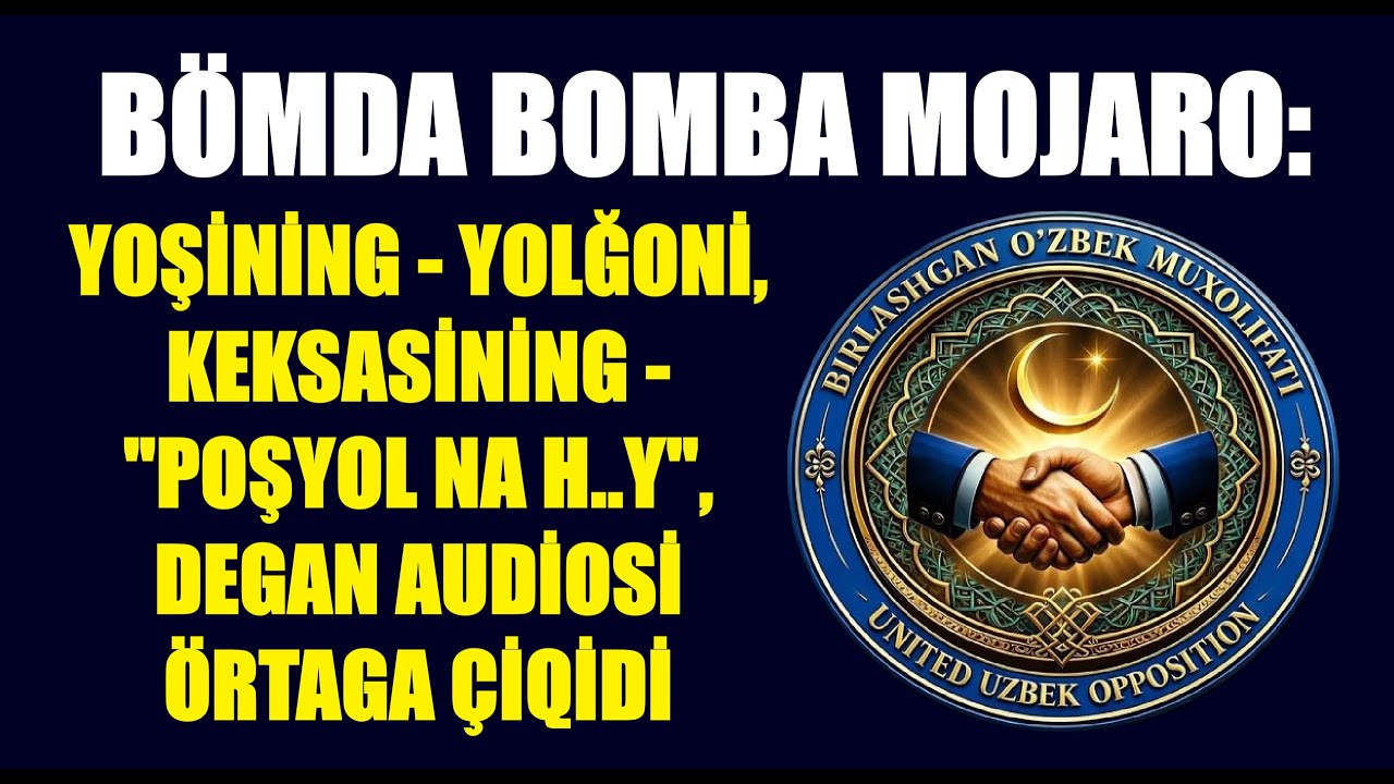 Özbek muholifati adolatsizlikka qarşi birlaşuvini adolatsizlik bilan boşladi