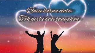 Status wa kekinian Judika(cinta karna cinta)