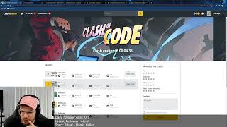 2022-08-02 | Twitch Stream | CodinGame, Codewars, LeetCode