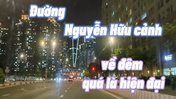 quá trời đẹp, đường Nguyễn Hữu Cảnh về đêm