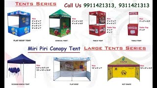 Canopy Tent for Business - No Office Needed - Buy Promotional Canopies Stalls & Kiosks - Miri Piri