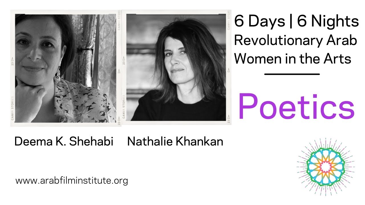 A Poetry Reading with Deema K. Shehabi and Nathalie Khankan