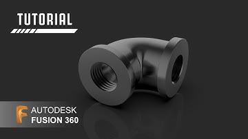 How to design a Pipe Elbow in Autodesk Fusion 360 | Fusion 360 Tutorial