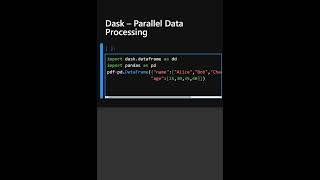 parallel Data Processing #dask #parallel #data #process #python #libraries #coding #viral