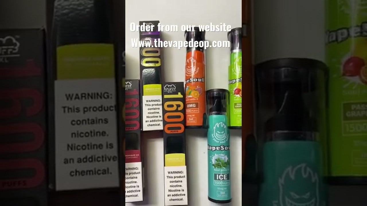 All authentic vapes available from our website. Cod is available. Www.thevapedrop.com
