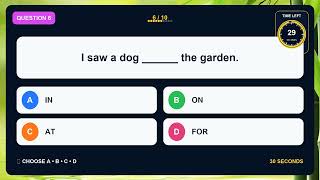 A1–A2 English Quiz #02 | Beginner – Can You Score 10/10