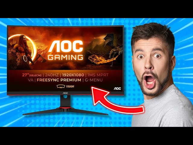 AOC C27G2ZE 27'' 1080P incurve 240Hz Dalle VA