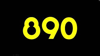 Numbers 1 to 1122