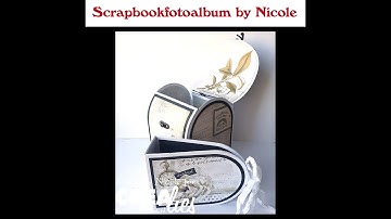 Crealies 23 01 17 Album and box by Nicole