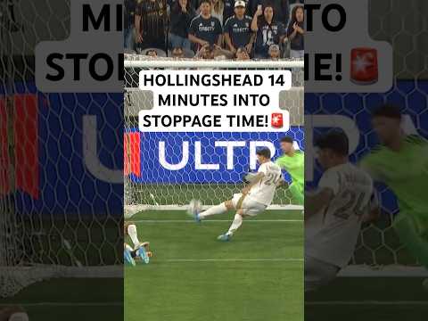 Hollingshead LATE LATE EQUALIZER!!🚨🔥