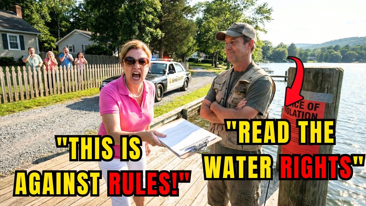 Karen Tried to Ban My Dock — She Forgot I Own the Water Rights Paperwork