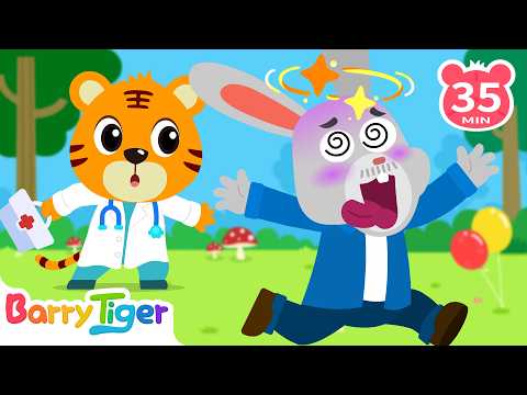 Rabbit Dad Ate Poisonous Mushrooms 🐰🍄 Emergency Rescue in the Forest! | Safety Awareness | Self-P...