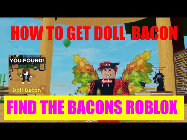 Roblox Bacon Undertale Decalque Malha de polígono, bacon, criança