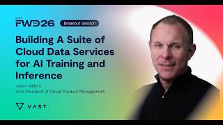 Building A Suite of Cloud Data Services for AI Training and Inference | VAST Data