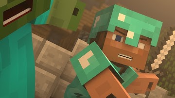 ♪ "Evil Mobs" - A Minecraft Parody of Animals By Maroon 5 (Music Video)