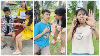 Stupid thief and the ending - OK girl 🤣🦸🏻😭 Linh Nhi vs Su Hao #shorts by New Video