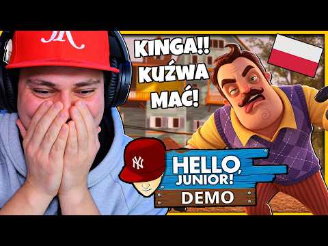 THE NEIGHBOR STARTED SPEAKING POLISH! *holy crap* 🤣 Hello Junior - A Mod For Juniorsky