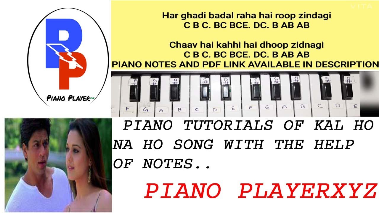 Learn piano tutorials of kal ho na ho step by step in easy way. YouTube