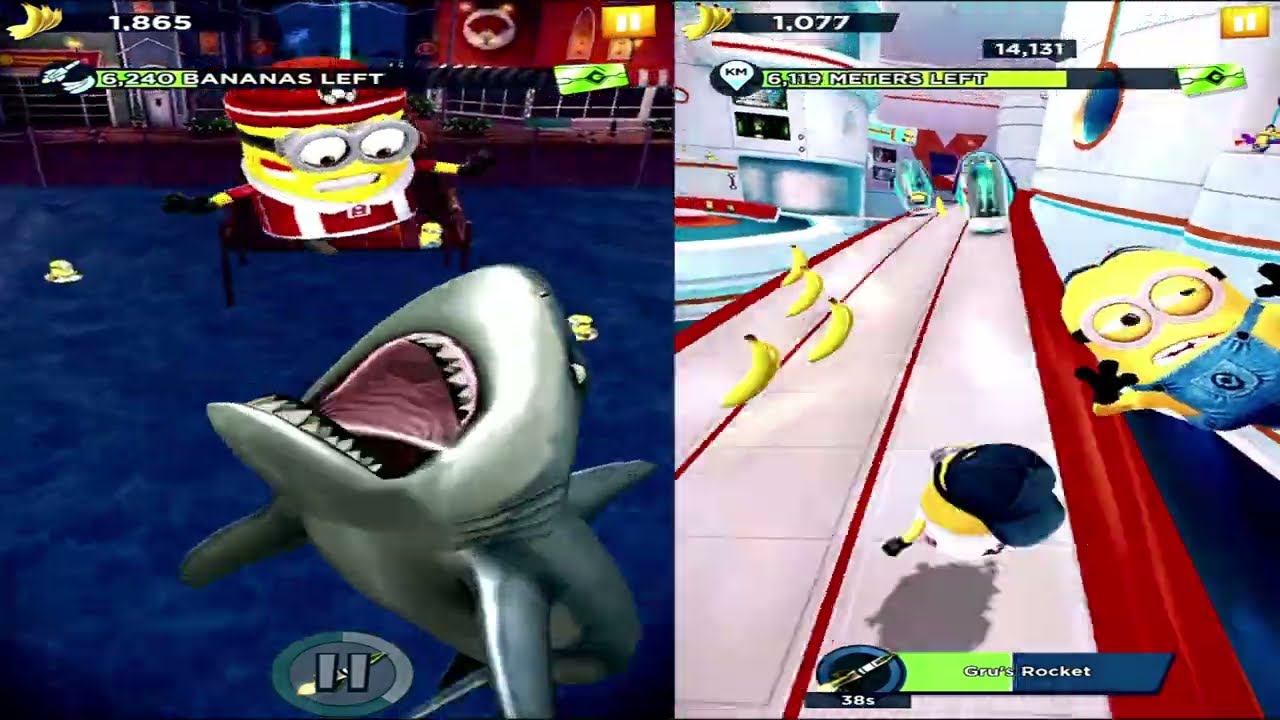 Despicable Me Minion Rush! Android Reverse Gameplay - Daily Challenge, Episode 763