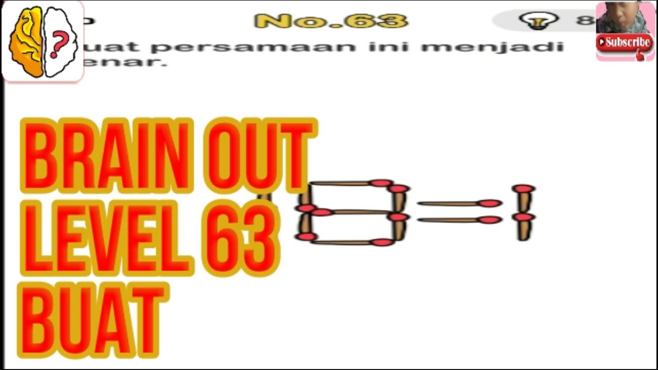 Buat persamaan ini menjadi benar | Brain Out – Game Paling menyenangkan