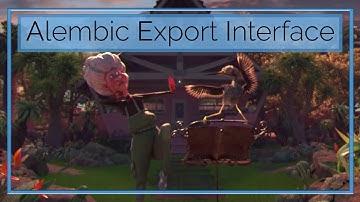 Alembic Export Interface