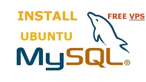 How to install mysql on Ubuntu VPS or debian HD