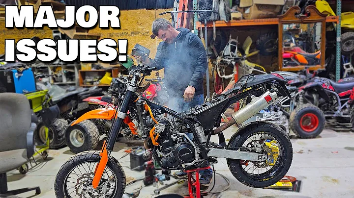 I Got This $3500 Super Moto for $300 Because the Seller Couldn't Fix it! (Ktm 640 Lc4)