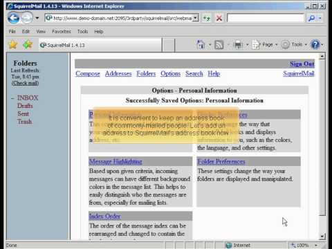 Using WebMail (www.webpromo-inc.com)