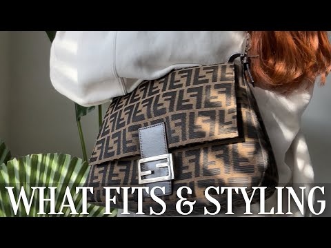 What’s In My Bag, Mod Shots & Styling | Fendi Mama Zucca Baguette | UdyOnTheGlo