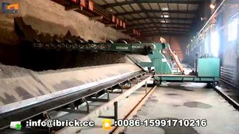 One step stacking-firing technology for clay brick line