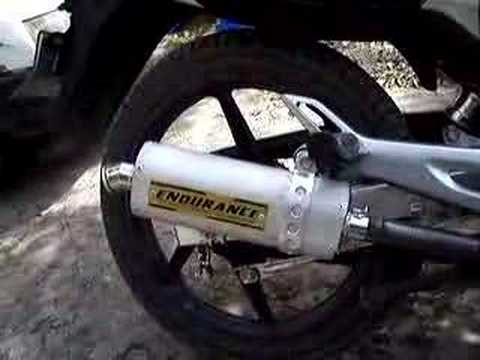 Honda Cbf 150 Endurance Eksoz Youtube