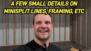 SOME SMALL DETAILS ON FRAMING A HIGH CUBE AND THE DELLA MINISPLIT #shippingcontainer by Simple Shipping Containers  100 views 2 months ago 5 minutes, 24 seconds