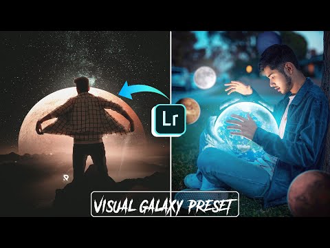 VIRAL - PicsArt visual galaxy planet Editng and Free Lightroom Visual Galaxy Editing Preset Download @RiteshCreation