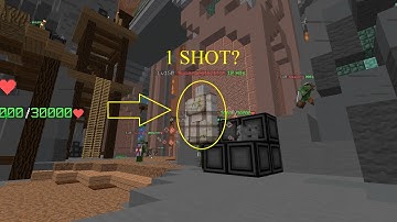 How To 1 Shot Superprotectron In Goblin Raid Event? (Hypixel Skyblock)