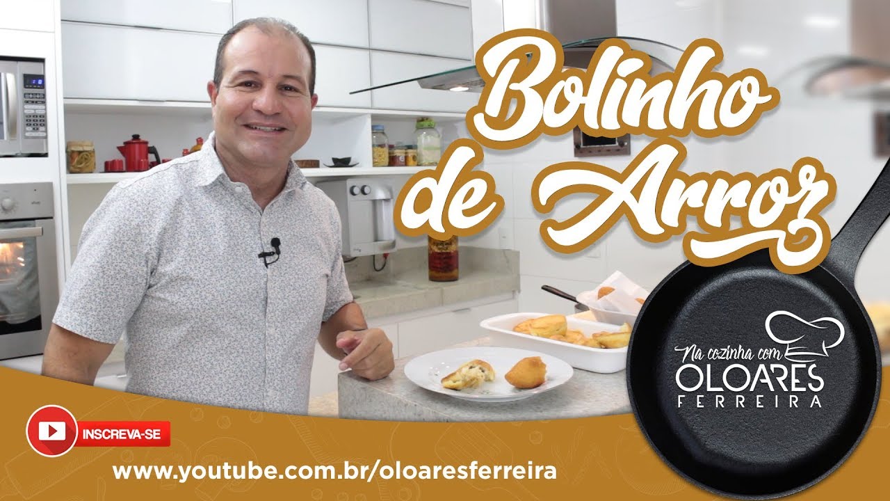 BOLINHO DE ARROZ RECHEADO | NA COZINHA COM OLOARES FERREIRA
