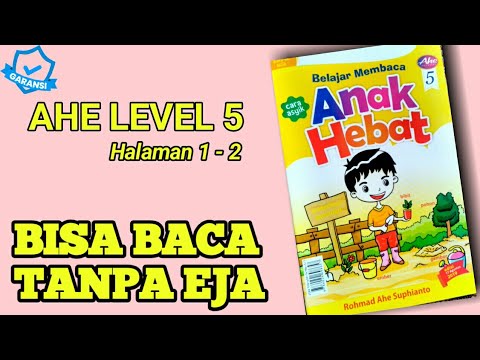 Belajar Membaca Tanpa Mengeja Ahe Level 5 Halaman 1 2 Youtube