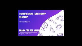 Excel: RIGHT Function Nested with XLOOKUP Tutorial 🚀