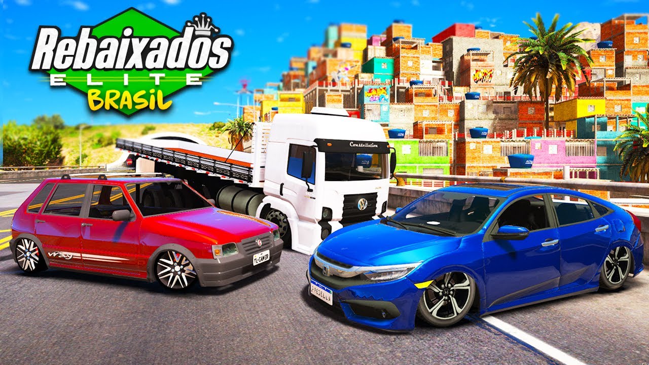 Saiu! Atualização Rebaixados Elite Brasil - jogo de carros rebaixados com  gráficos realista! 