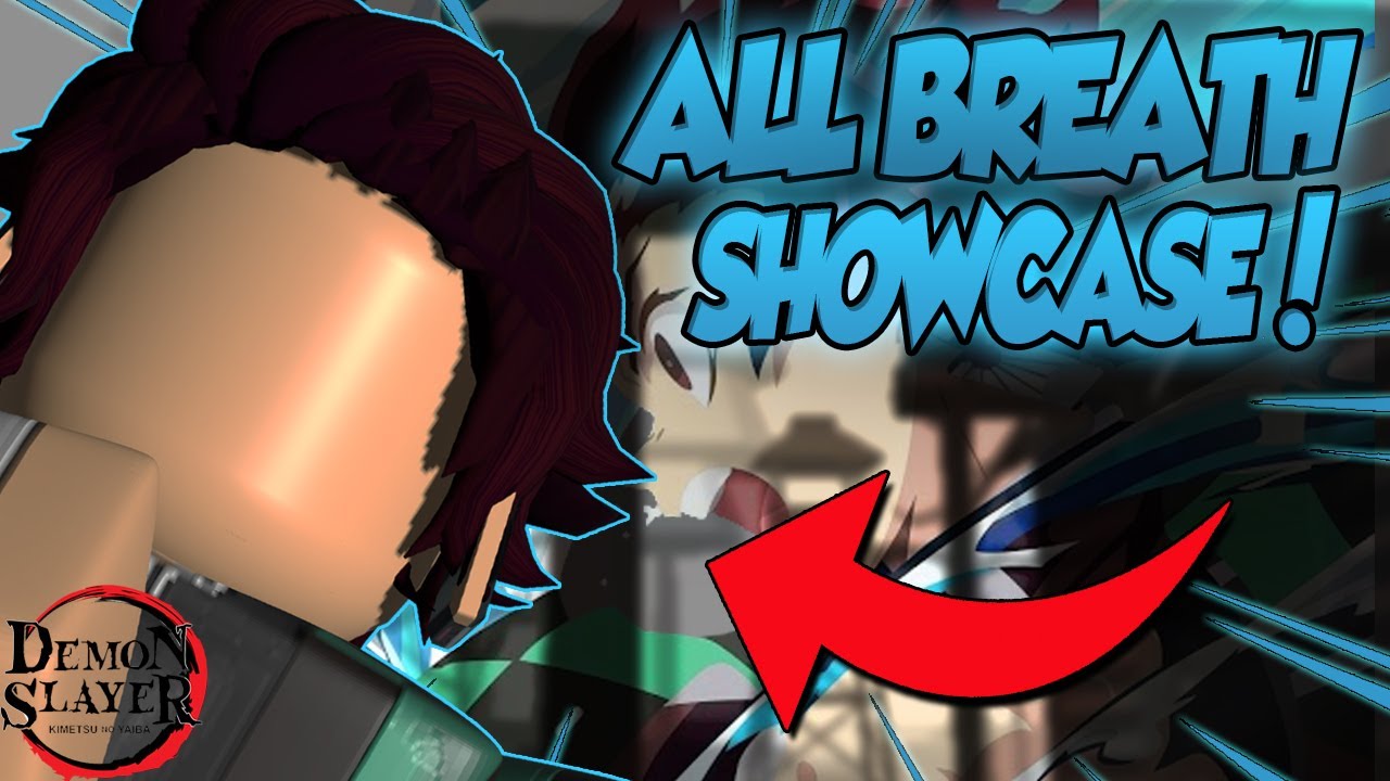 All Breathing Style Showcase In Ro Slayers Roblox Demon Slayer Youtube - showcasing all breaths and demon art in demon slayer roblox