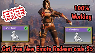 Emote in codm | New Emote Redeem code codm June 2021 | Season 5 Free Emote codm 2021