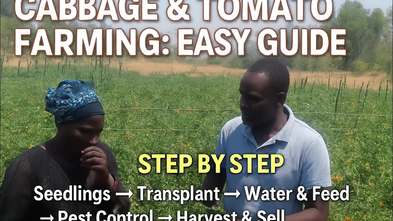 Complete Farmers Training: How to Grow Tomatoes and Cabbages Successfully