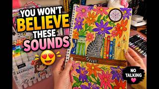 ASMR Coloring… but My Cat Interrupts 🐾 (No Talking) screenshot 5