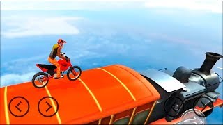 Stunt Master - Bike Race - Gameplay Android game - Realistic motorbike riding screenshot 5