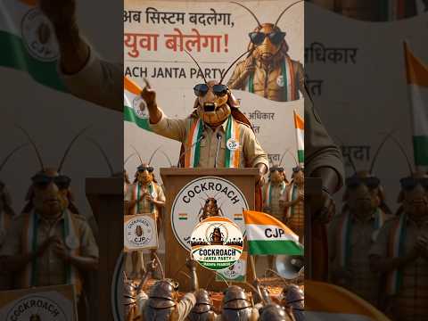 cockroach janata party || CJP || cjp..bjp📉congrats 📉cjp📈||