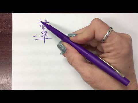 Standard Algorithm Subtraction