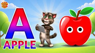 ABC Song - Alphabet - ABCs &amp; 123s - A for Apple🍎- Phonics  - Kids Songs &amp; Nursery Rhyme for Children