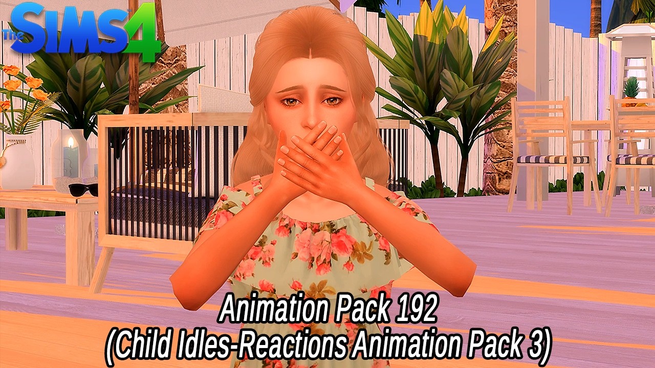 Animation Pack #192 | The Sims 4 | Child Idles/Reactions #3 | Early Access