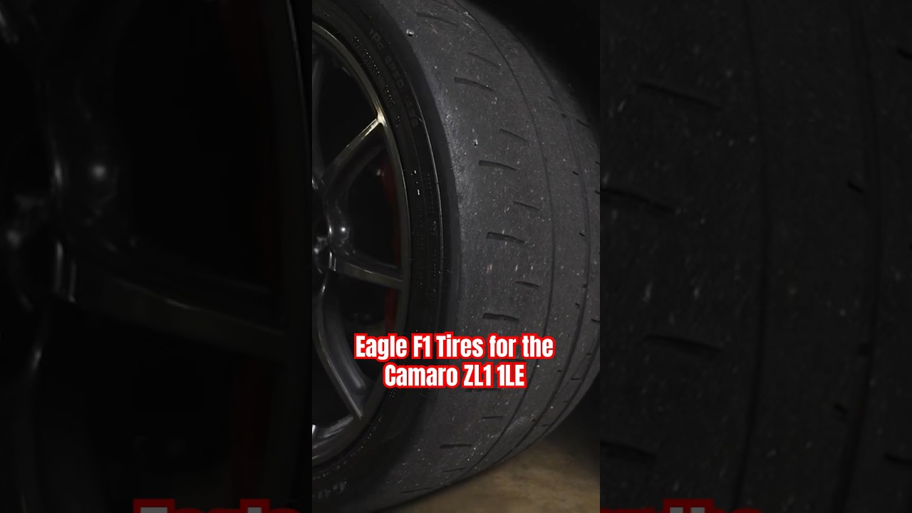 Eagle F1 Tires Made ONLY for the Camaro ZL1 1LE🇺🇸 