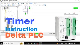 How to use timer in delta plc //Timer use in Delta PLC// For Beginner/timer instruction //HINDI screenshot 4