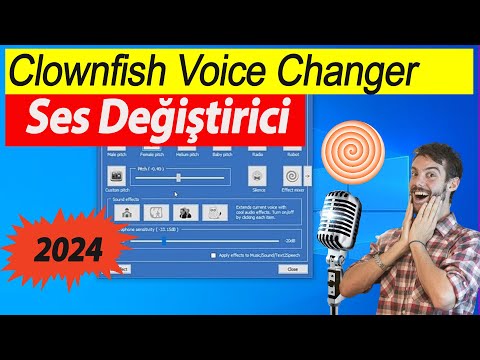 HARİKA SES DEĞİŞTİRME PROGRAMI - Clownfish Voice Changer nasıl kullanılır?